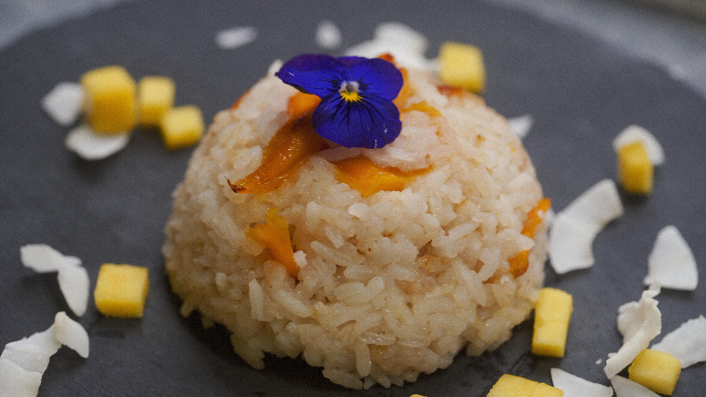 Arroz con mango